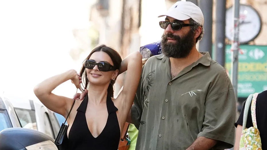 Emily Ratajkowski and Romain Gavras Exhibit Public Affection During Romantic Italian Getaway
